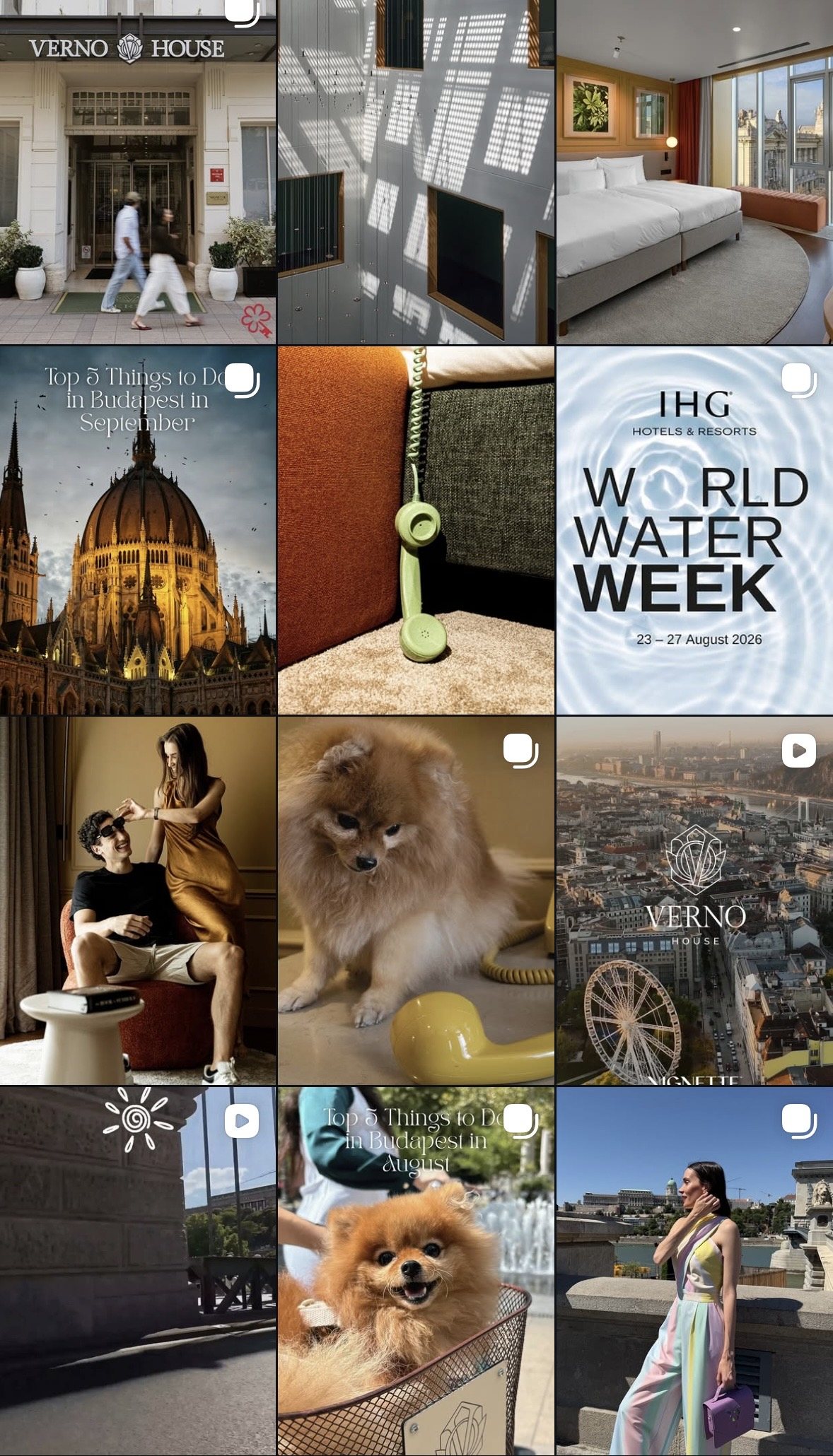 Verno House Instagram feed